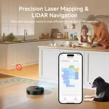 DREAME C30 Plus Robot Vacuum and Mop with LiDAR Navigation