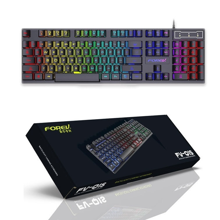 Wired Keyboard Luminous Desktop And Notebook Computer Accessories