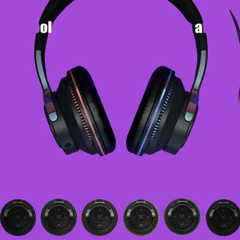 Ninja Dragon Wireless Light Changing Bluetooth Gaming Headset